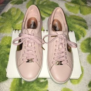 Michael Kors Rose Gold Heart Sneakers